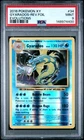 2016 POKEMON XY EVOLUTIONS #34 GYARADOS-REVERSE FOIL PSA 9