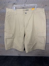 NWT Carhartt Force Relaxed Fit Ripstop Men  s Tan Cargo Work Shorts Size 42