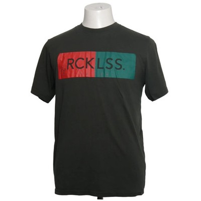 Young & Reckless, T-shirt, Größe: L, Grün/Rot, Polyester, Print, Herren #Bex