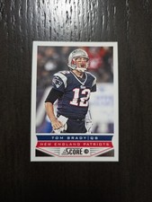 2013 PANINI SCORE FOOTBALL #123 TOM BRADY NEW ENGLAND PATRIOTS NRMT-MT!!!