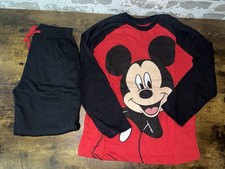 NWT Disney Mickey Mouse French Terry Lounge Outfit Set Size 7-8