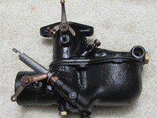 Model A Ford Zenith Carburetor Original Holley H Brass Lever 1928 Test Run X