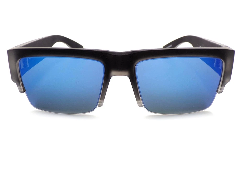 Gafas De Sol Spy Cyrus 50/50 Negro Mate Hielo Con Lentes Espejo Azul Spectra - Imagen 3 de 4