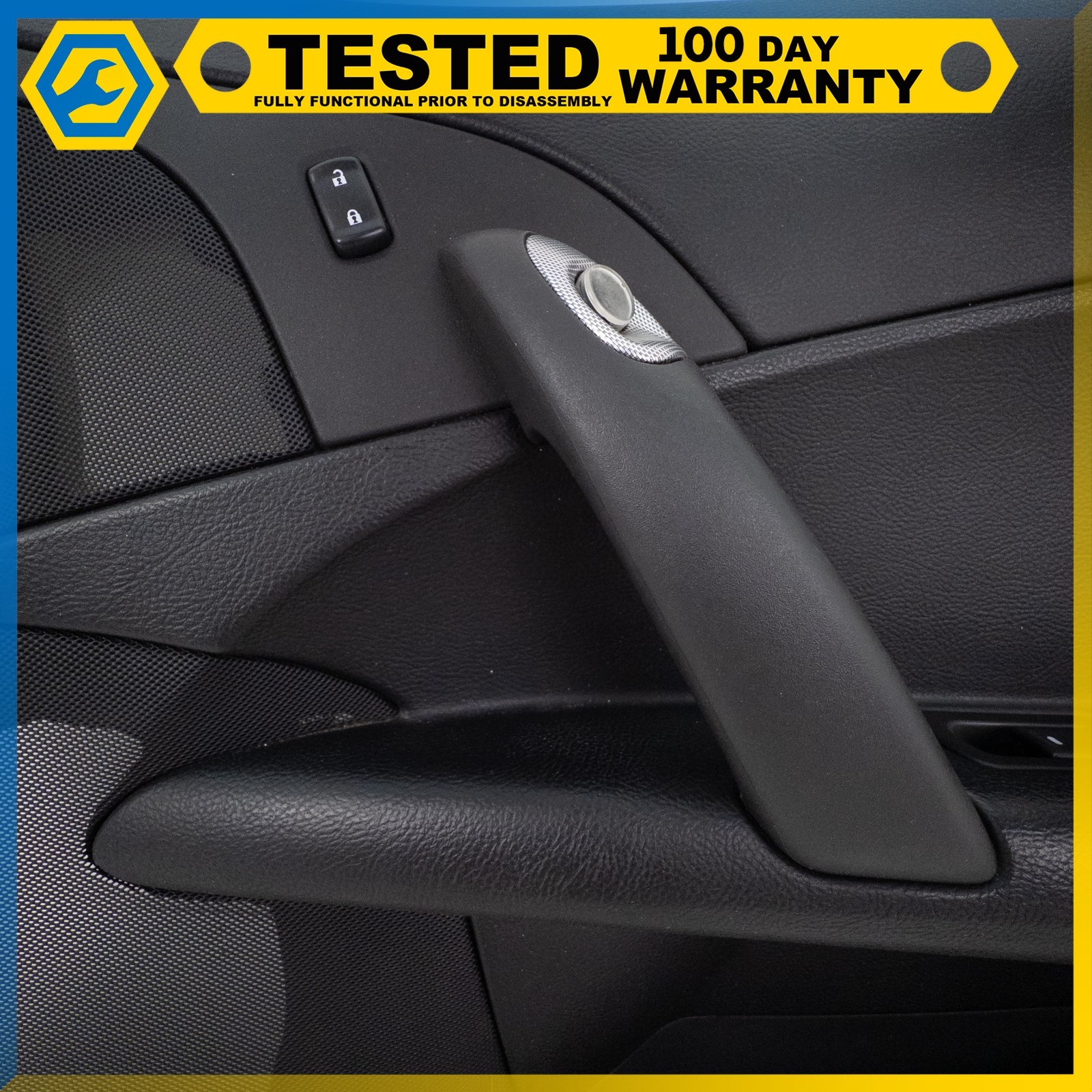 Chevrolet Corvette 2005-2011 Front Right Door panel Black