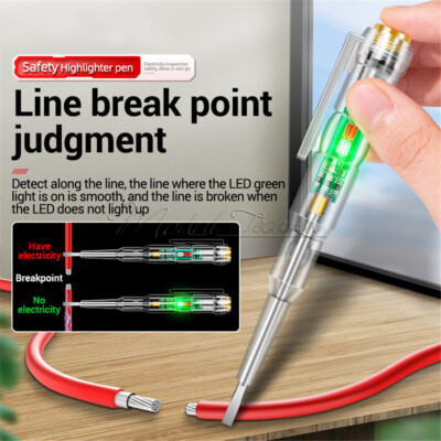 ANENG B12 24-250V Screwdriver LED Multi-function with Indicator Light Test Pen