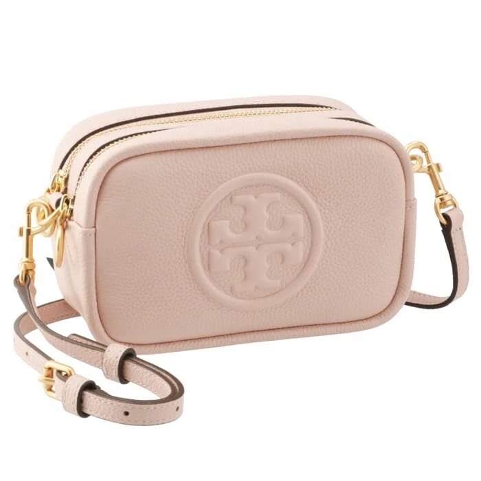 Tory Burch PERRY BOMBE Mini Shoulder Bag 55691 0086 SHELL PINK
