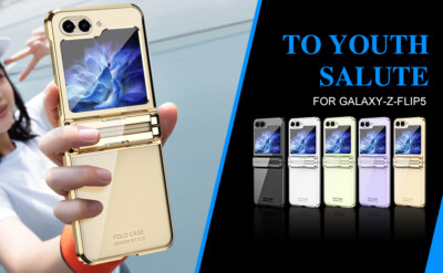 Für Samsung Galaxy Z Flip 5 4 3 Hart PC Hülle Full Body Scharnier Schutz