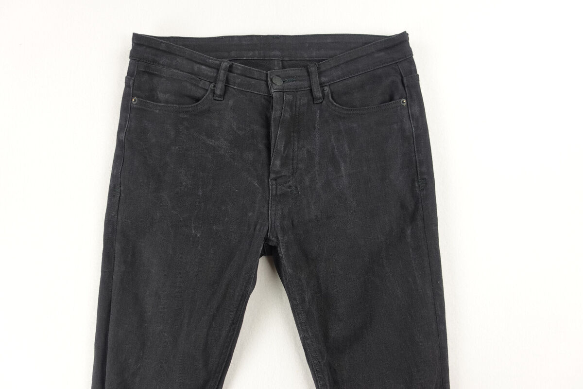 Ksubi Jeans Men's 33 Black Denim Van Winkle Ace Slice Skinny Ksubi Jeans Men's 33 Black Denim Van Winkle Ace Slice Skinny