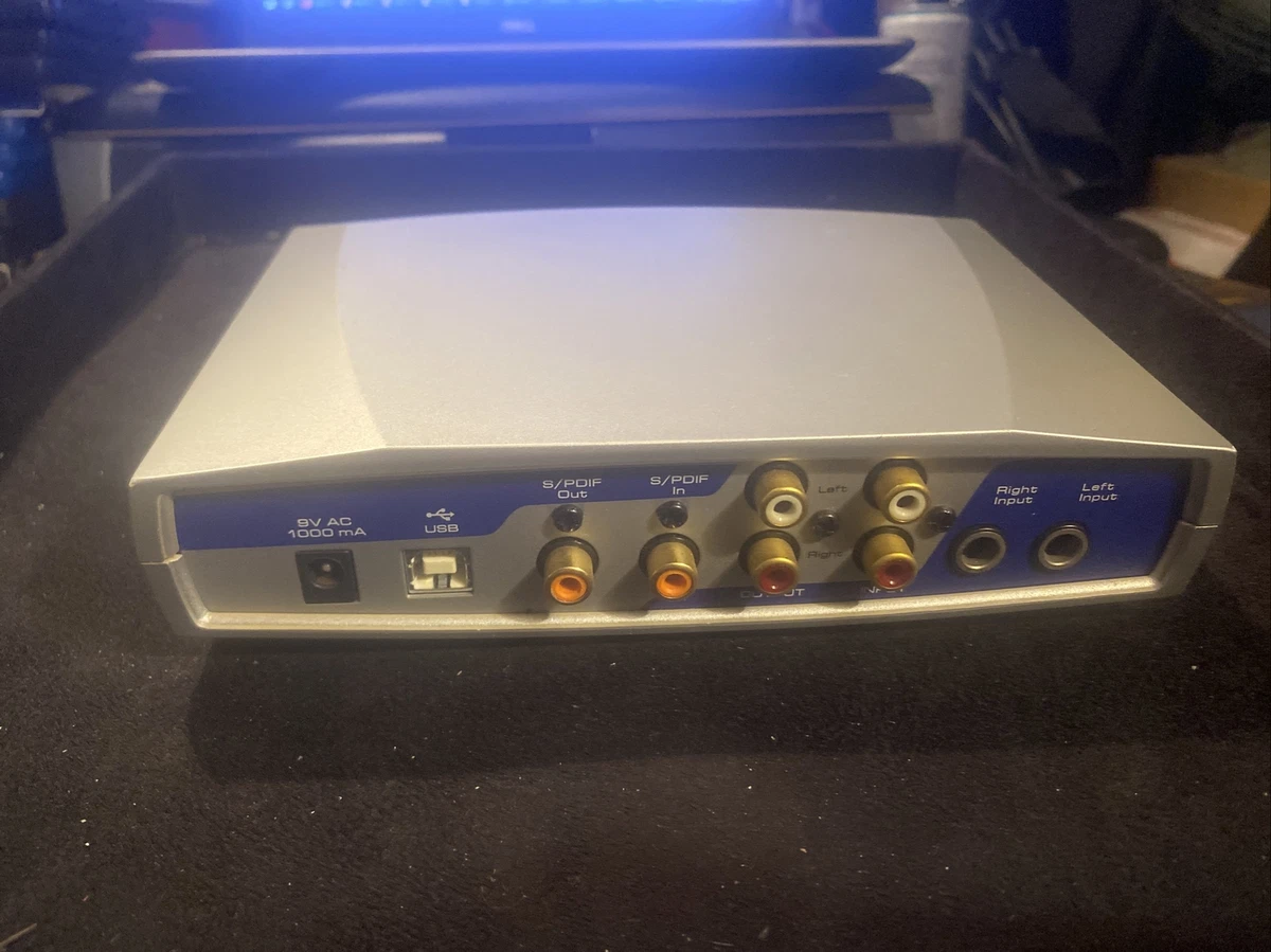 M-Audio Audiophile USB 4 Input / 4 Output USB Audio Interface MIDI I/O Unit Only