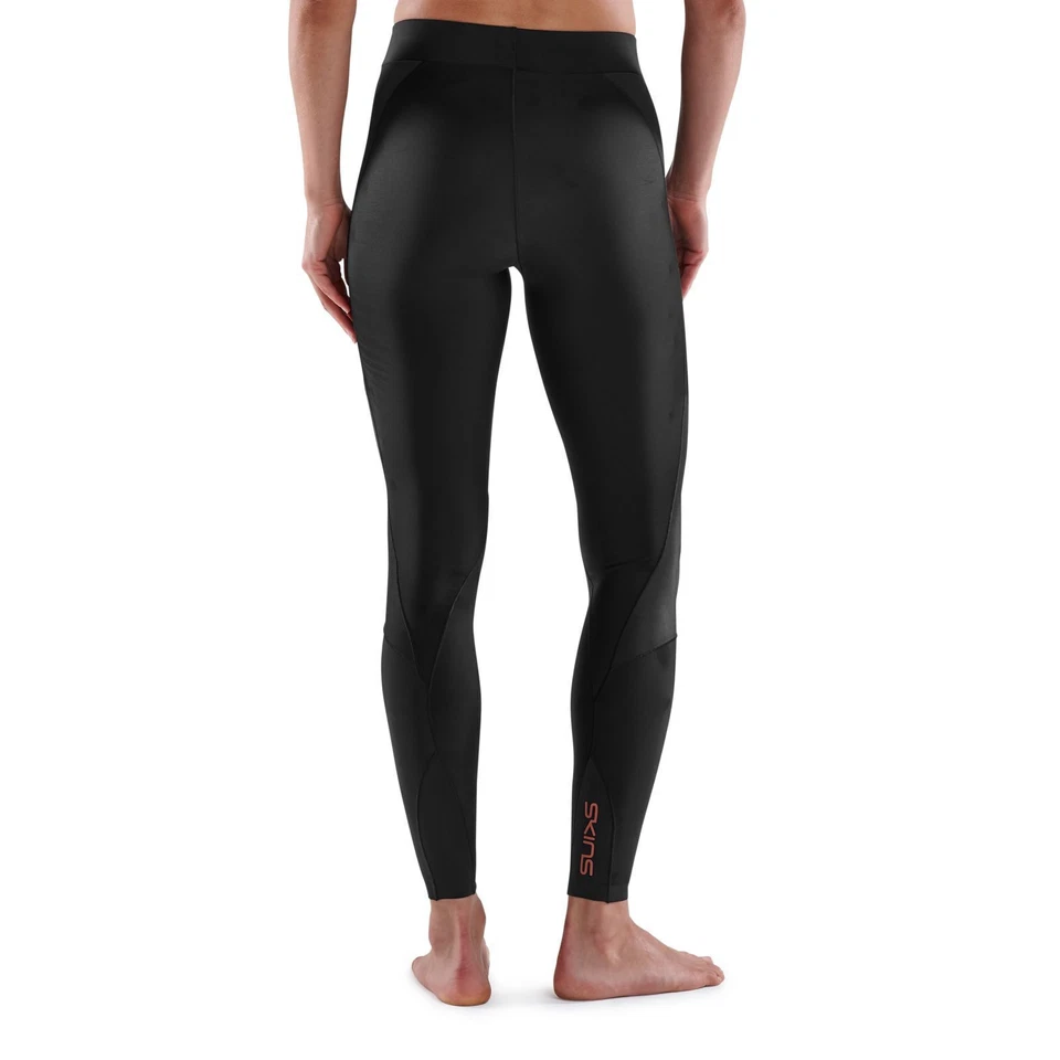 Skins Series-5 Womens Compression Long Tights (Black) | BRAND NEW - Image 2 of 4