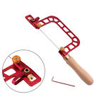 Aluminum Alloy Frame Fret Woodworking Coping Saw with Replacement Blades Set