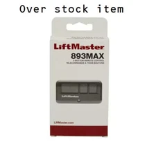LiftMaster 893MAX 3 Button Visor Remote Control Garage Door Opener