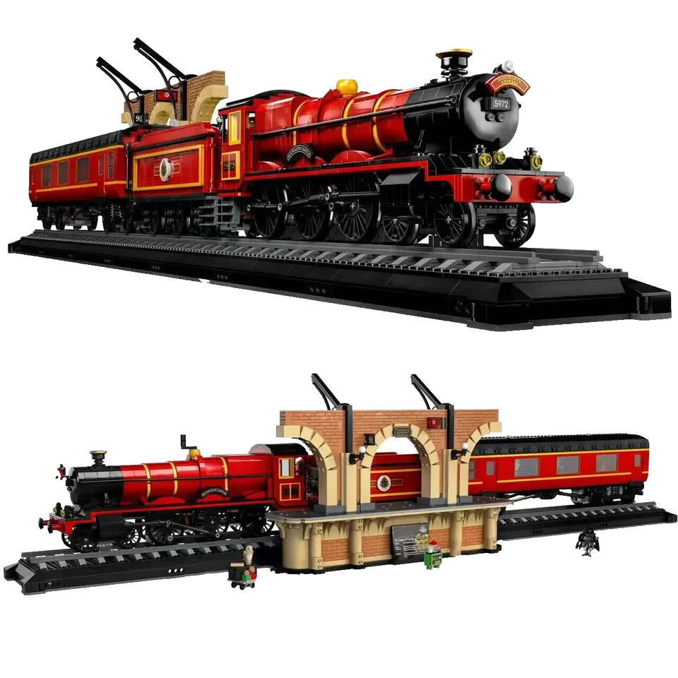 NEW DIY Harry Potter Hogwarts Express 76405 pcs 5159 Building Bricks