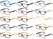 Reading Glasses Classic Retro Stylish Men Women Spirng Hinge Frame Slim Design