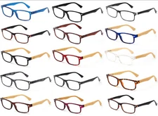 Reading Glasses Classic Retro Stylish Men Women Spirng Hinge Frame Slim Design