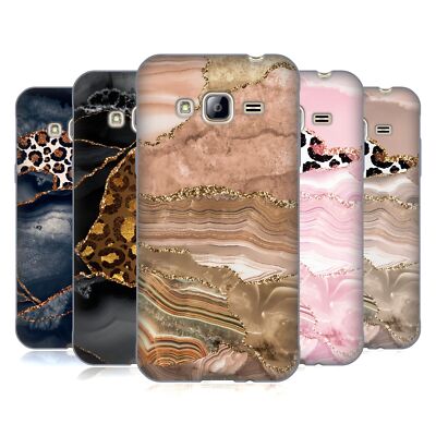 OFFIZIELLE UTART WILDKATZE MARMOR SOFT GEL HÜLLE HUELLE FÜR SAMSUNG HANDYS 3