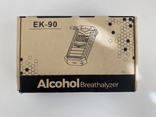 Vtin Ek-90 Alcohol Breathalyzer Tester New Charger Mouthpieces Case