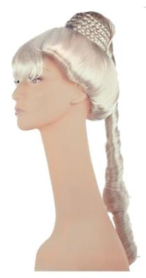 Jeannie Deluxe Wig Plat Blonde - Lacey Wigs