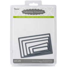 Embossing Essentials Dies Nesting Rectangles(5 Piece)