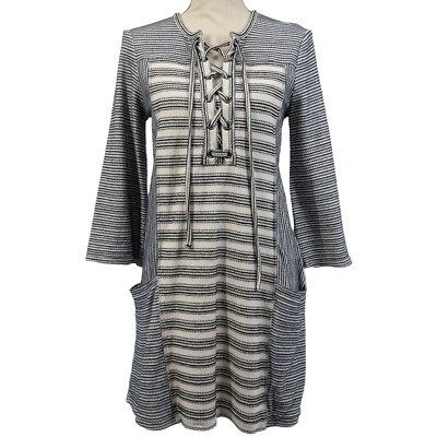white rib knit dress Self-portrait - White Ribbed Knit Mini Dress main image 1