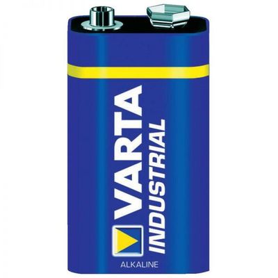 4 x Block Batterie Varta Industrial 6LR61 550mAh 9V E Block Alkaline 4022