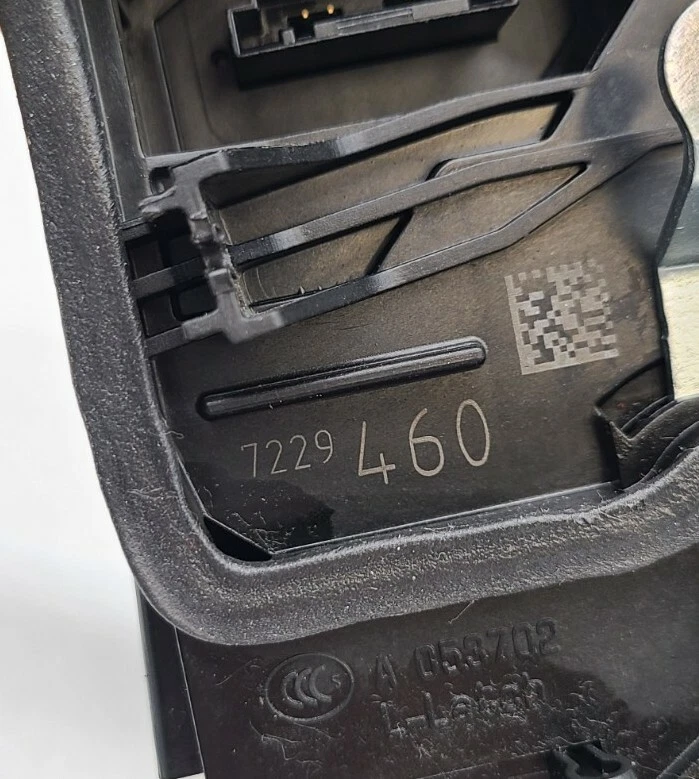 BLOQUEO PUERTA TRASERA DERECHA BMW E90 E60 F30 F07 F10 F11 F01 F25 X3 E70 X5 E71 7229460 Foto 3 de 4