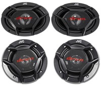 (2) Jvc Cs-dr6940 6x9 1100 Watt 4-way Car Speakers+6.5 300 Watt 2-way Speakers on sale (2) Jvc Cs-dr6940 6x9 1100 Watt 4-way Car Speakers+6.5 300 Watt 2-way Speakers on sale
