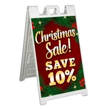 CHRISTMAS SALE SAVE 10% Signicade 24x36 A Frame Sidewalk Sign Double Sided