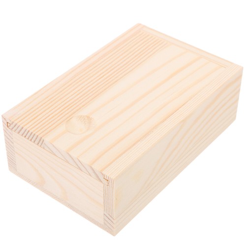 Storage Box Closet Organizers and Sundries Case Wood Jewelry Container - Picture 10 of 12