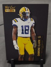 2022 Damone Clark Wild Card Matte Black Rookie RC MB-24