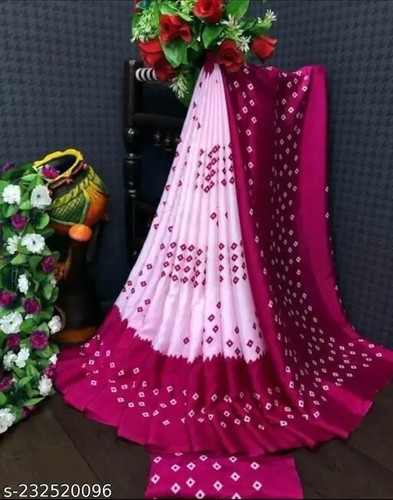 INDIAn & PAKISTANI WEAR BOLLYWOOD ART SILK SAREE FOR WOMEN SARI SAREE ETHNIC `