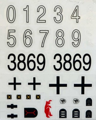 Panzer Jagdpanther   1:16 Heng Long  Aufkleber Set  Decals Top Qualität 