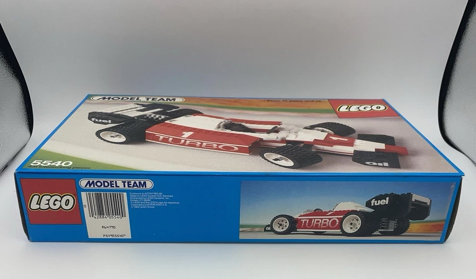 LEGO 5540 Model Team Formula 1 Racer Car New and Sealed from 1986 - Image 4 of 4