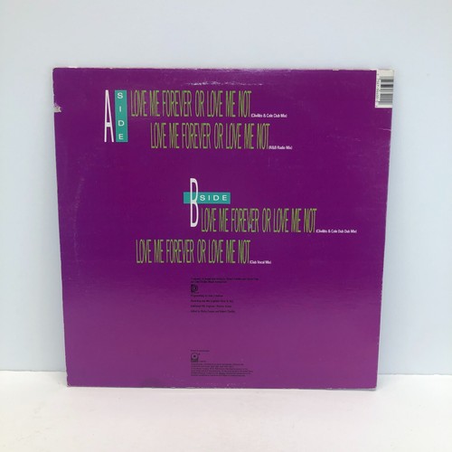 Trilogy Love Me Forever Or Love Me Not Vinyl Records 45RPM LP VG 12" 1990 - Picture 2 of 6