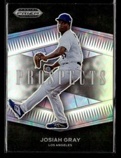 2021 Panini Prizm Draft Picks #P-JO Josiah Gray Prospects Silver Prizm card