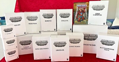 Mattel He-Man Masters of the Universe Classics MOTUC Figures-Sealed- box- Choose
