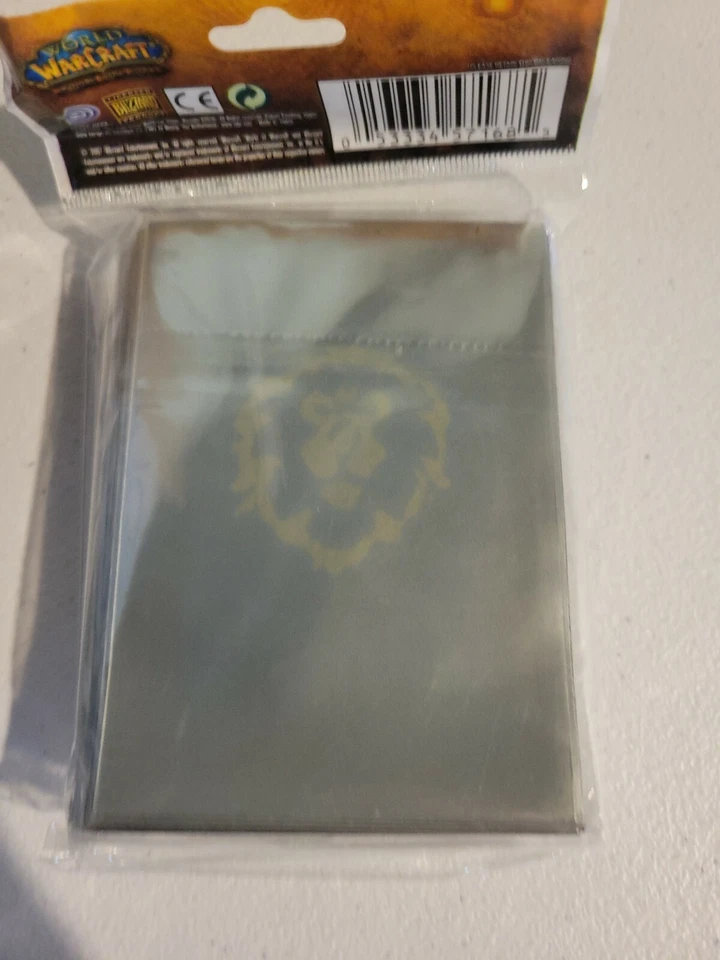 WoW Alliance Sleeves - 75 NEW Upper Deck Standard Size Sleeves - MTG, Pokemon! - Image 3 of 4