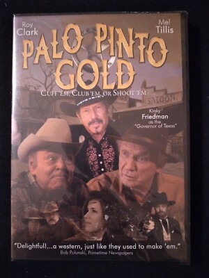 Palo Pinto Gold DVD Classic Movie Mel Tillis Roy Clark Kinky Friedman Western 
