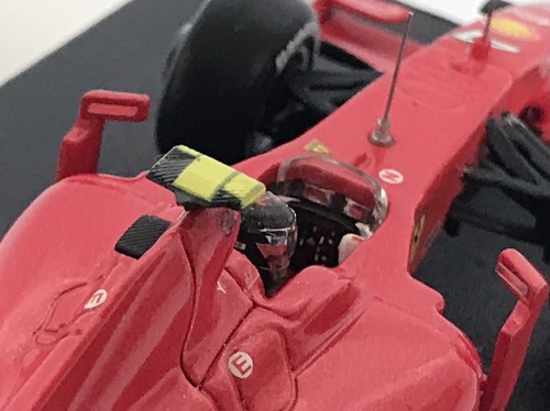 HotWheels P9963 Ferrari F60 Kimi Räikkönen ganador del GP de Bélgica 2009 1:43 + calcomanías - Imagen 10 de 24