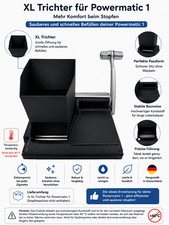 XL Trichter f&uuml;r Powermatic 1+ elite