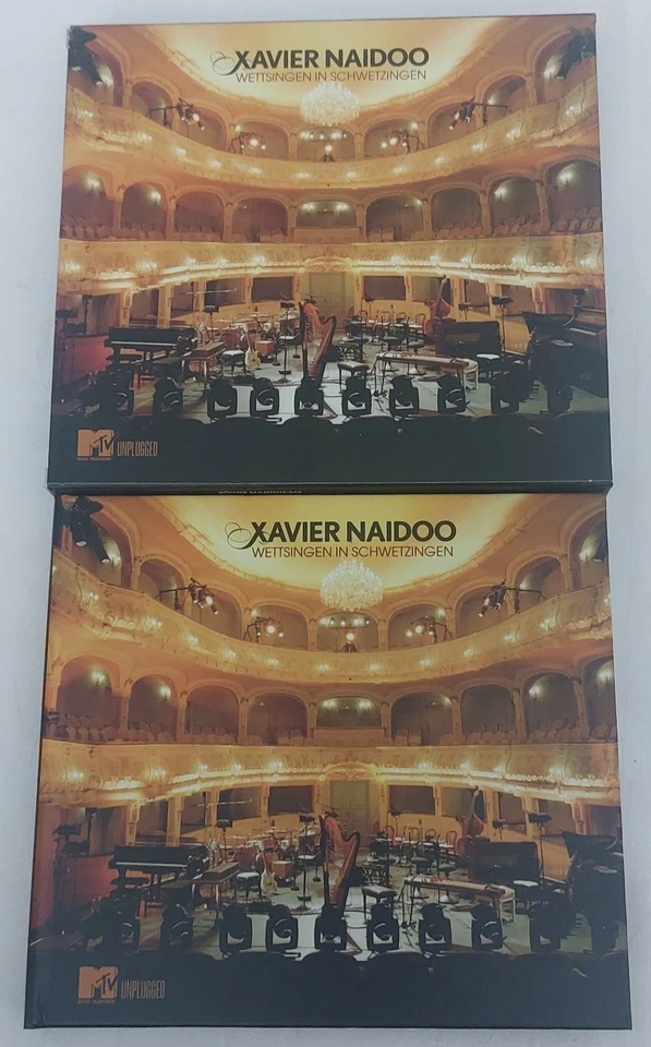 Söhne Mannheims Xavier Naidoo Wettsingen In Schwetzingen MTV Unplugged 2CD Neuw. - Bild 3 von 4