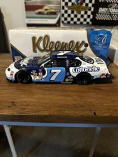 XRARE 1:24 Randy LaJoie #7 KLEENEX 2003 DieCast NASCAR w/ CAR JACK & TEMPLATE