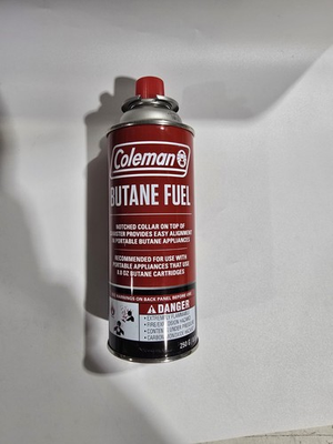 #ad Coleman Butane Fuel Gas Canister Portable 8.8oz $10.99