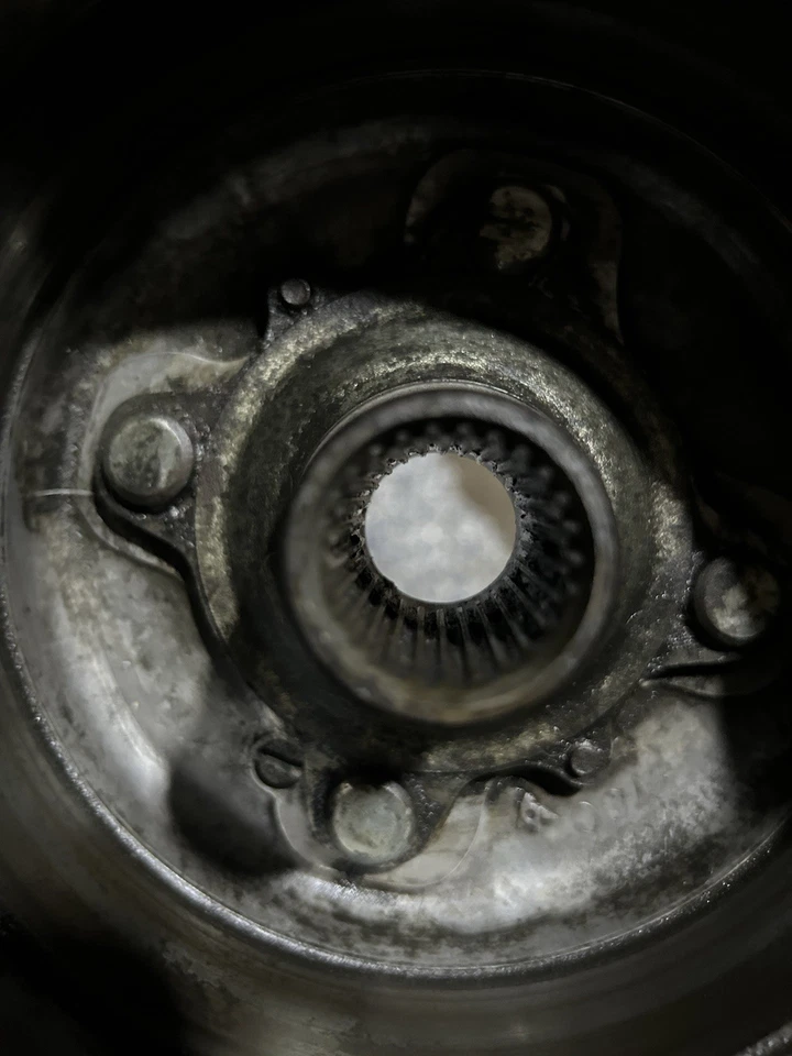 Honda 1985 ATC250SX Big Red Atc 250 rueda trasera tambor buje izquierdo 42620-Ha0-000 Foto 4 de 4