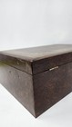 Vintage Mele Jewelry Box 3 Tier Brown with Gold Velvet Lined  — photo 7