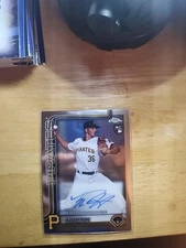 2025 Topps Chrome Thomas Harrington RC Auto #RA-THA PITTSBURGH PIRATES