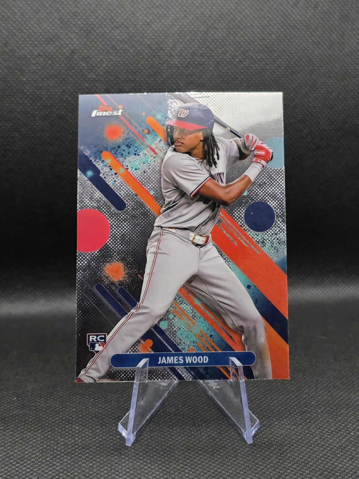 2025 Topps Finest James Wood - Common - Base RC