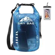 Dry Bag Waterproof for Men, Roll Top Lightweight Dry Storage Bag Backpack wit...