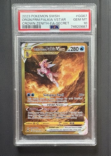 Origin Forme Palkia VSTAR graded PSA 10 for sale on eBay