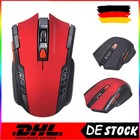 1/2 SZTUK Bezprzewodowa mysz Gaming Bezprzewodowa mysz bezprzewodowa do PC Laptop Czarna Czerwona USB